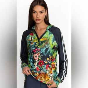 Johnny Was TIGRES FEATHERWEIGHT PULLOVER HOODIE Sized Med NWT